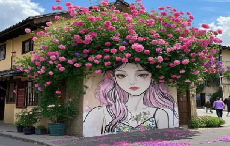 牟定怎么设计网红打卡墙绘