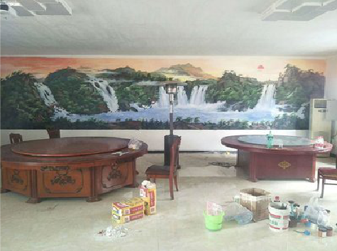 牟定墙绘-写实风景