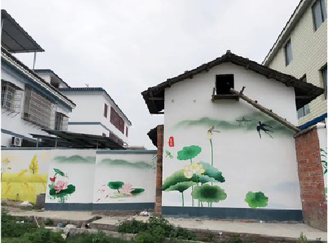 牟定室外墙绘-从选材到保养。