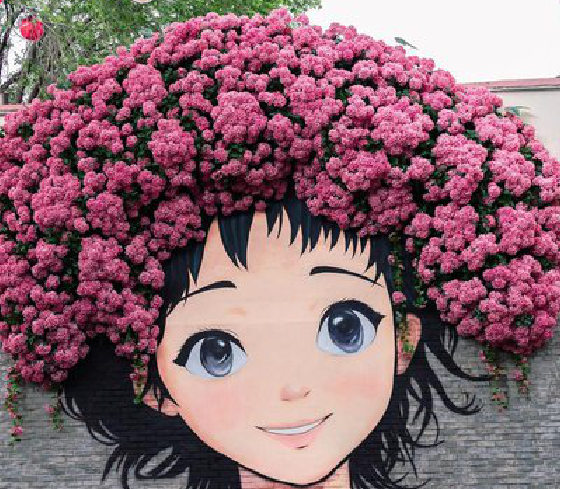 牟定墙体彩绘-网红墙打卡