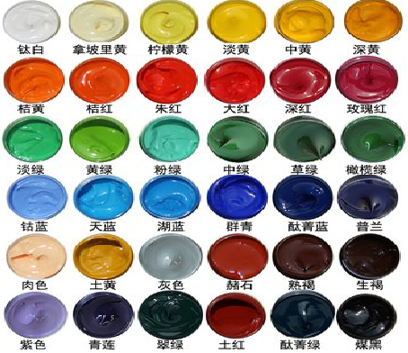 牟定墙绘颜色的选择有讲究。